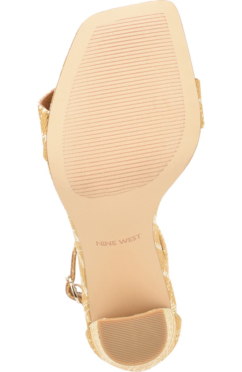 Nine West Marrie Ankle Strap Sandal, Alternate, color,