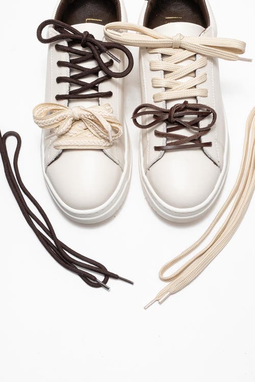 Forever & Always Shoes Warron Leather Sneakers In Brown