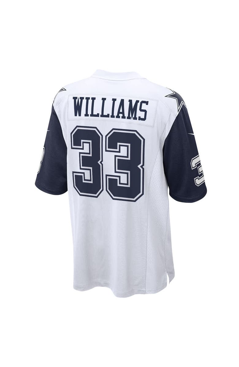 Nike Men's Nike Javonte Williams White Dallas Cowboys Alternate Game Jersey, Alternate, color, White