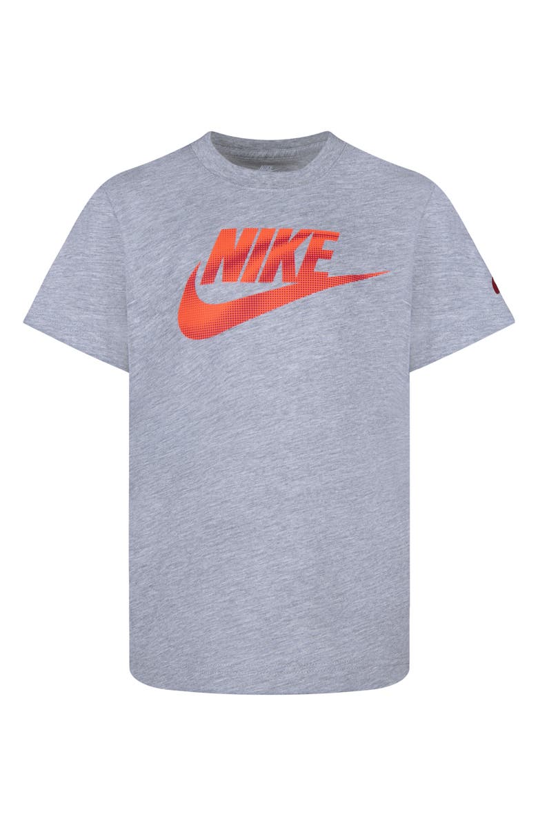 Nike Kids' Futura Graphic T-Shirt, Main, color, Dark Grey Heather