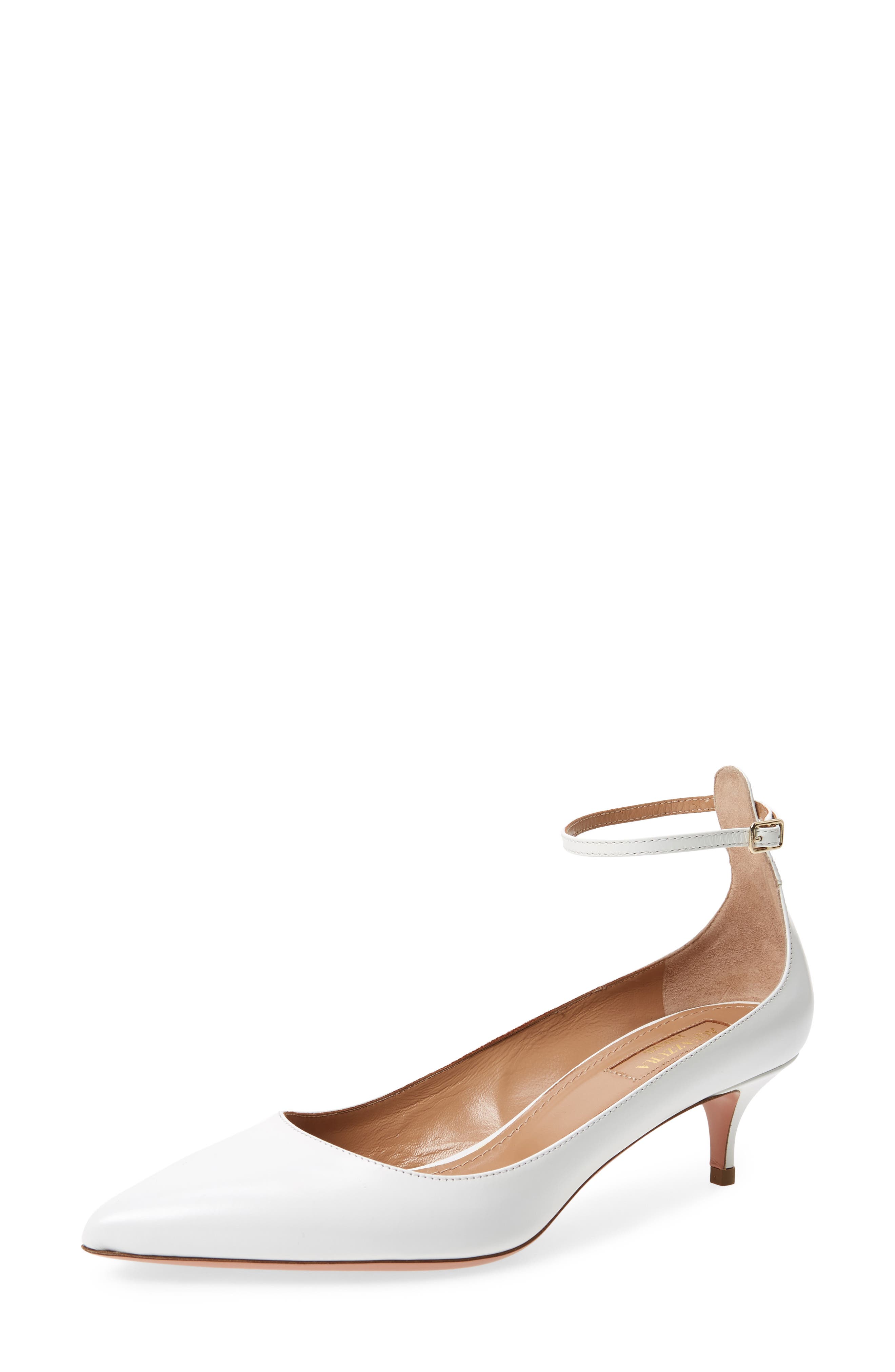 Aquazzura Kisha Ankle Strap Pump, Main, color, 