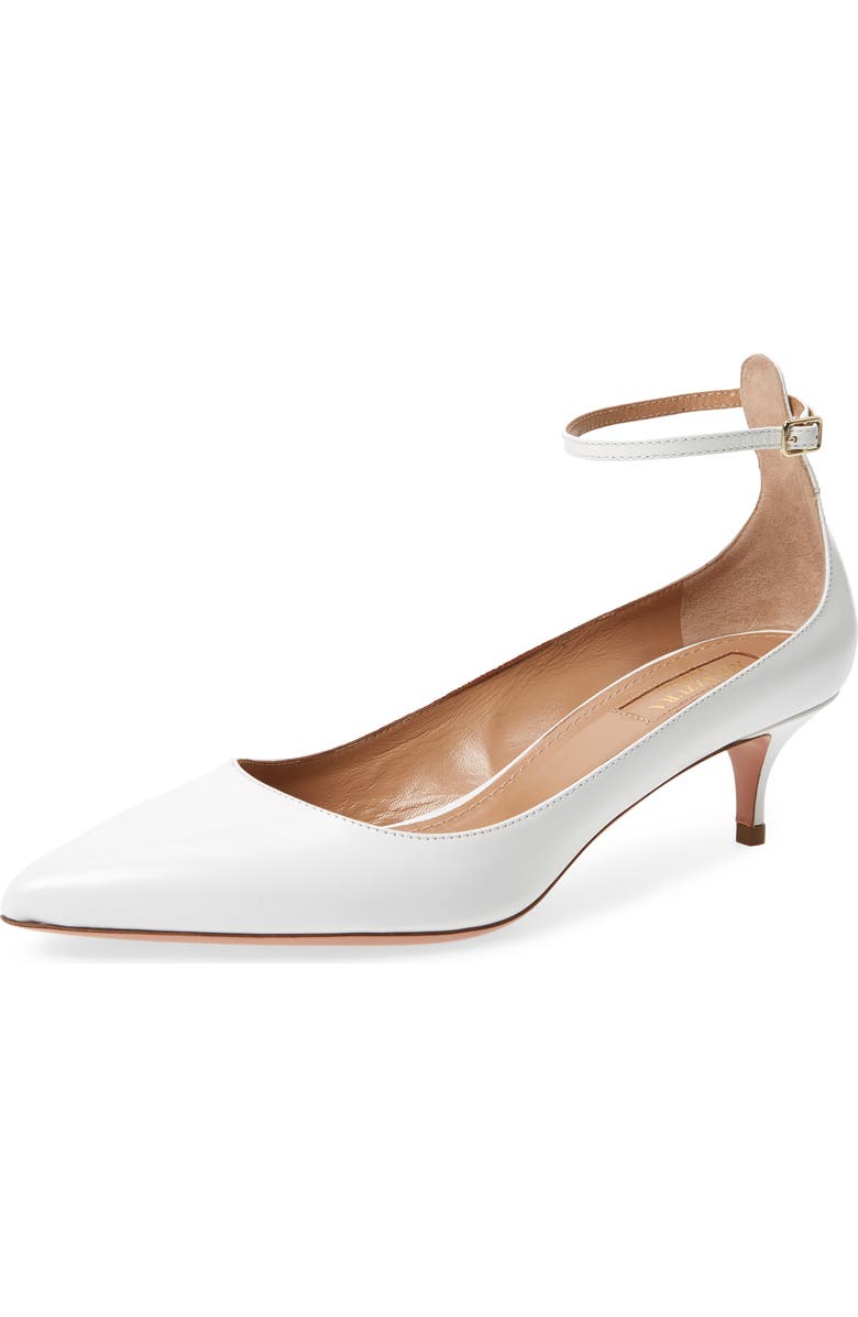 Aquazzura Kisha Ankle Strap Pump, Main, color,