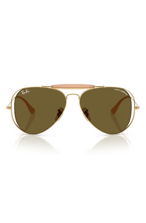 53mm Outdoorsman II Pilot Sunglasses