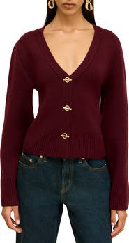 Cult Gaia Josia V-Neck Cardigan