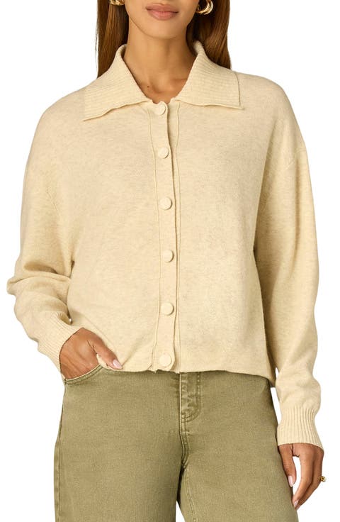 Collared Snap Front Cardigan