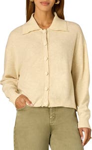 Wit & Wisdom Collared Snap Front Cardigan