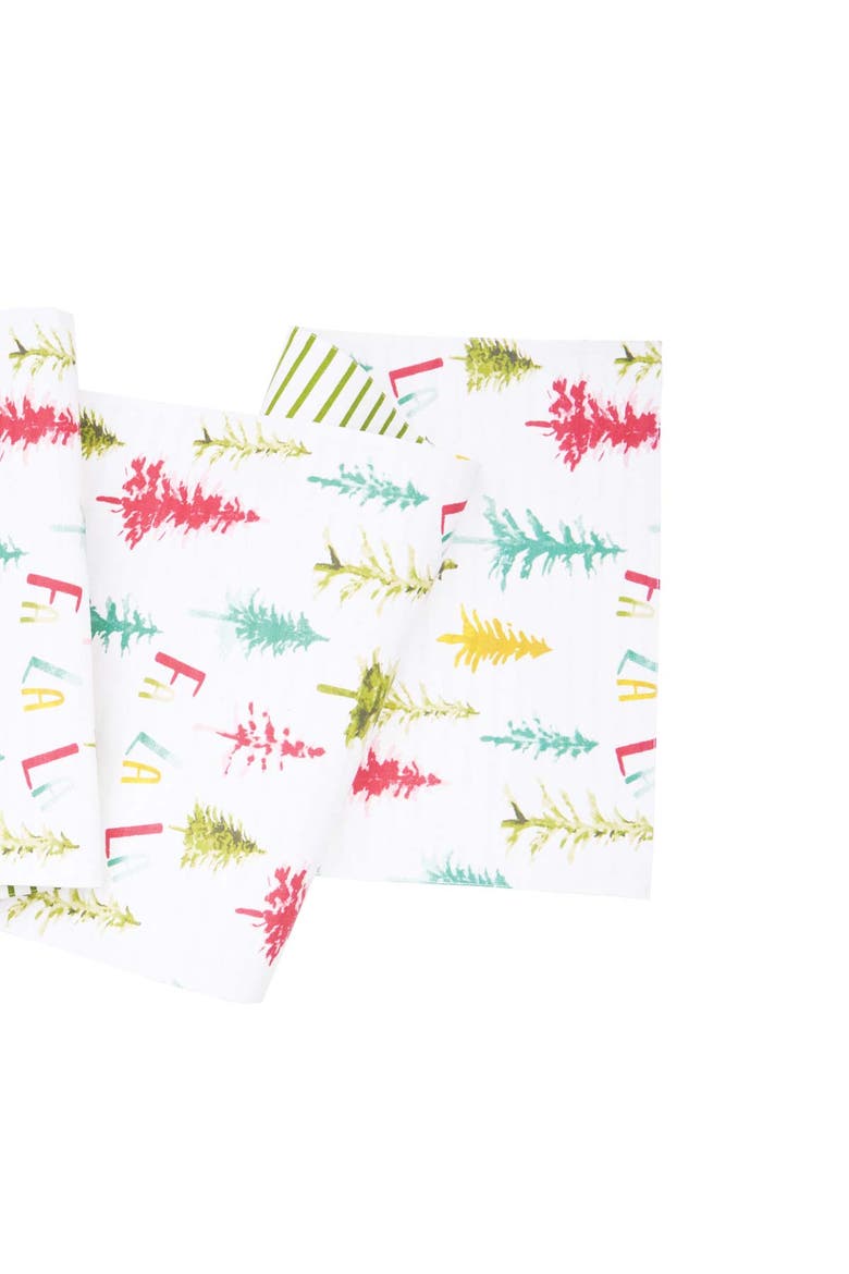 Winter Wonderland Table Runner 14" x 72", Alternate, color, Red