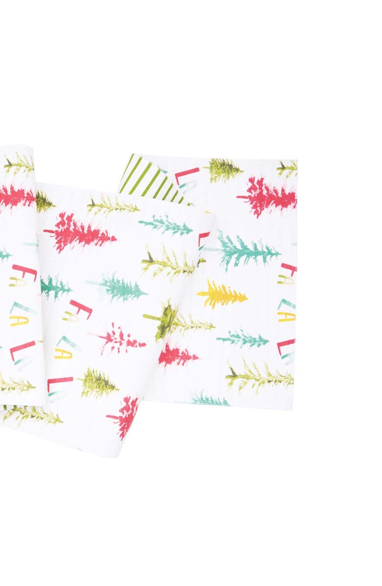 carol & frank Winter Wonderland Table Runner 14" x 72", Alternate, color, Red