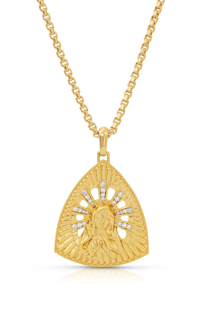 Joy Dravecky Mary Veil Pendant Necklace, Main, color, 