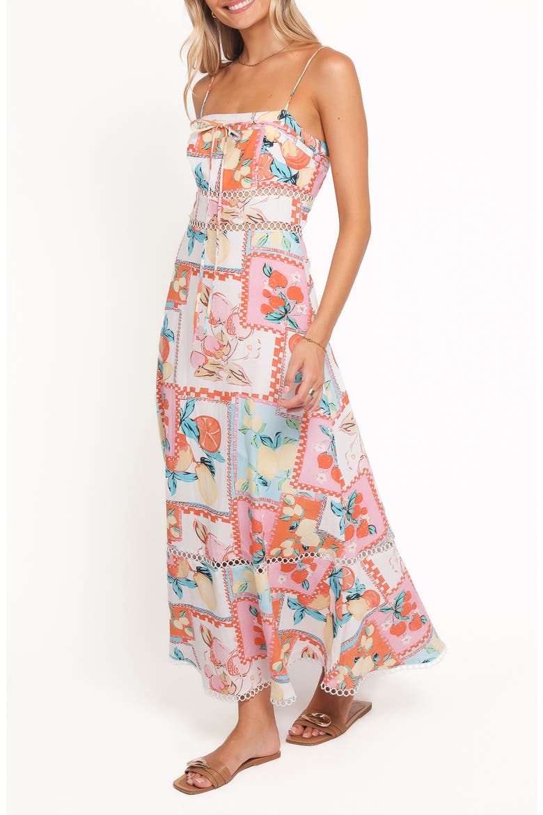Adalynn Fruit Print Maxi Dress, Alternate, color, FRUIT PRINT