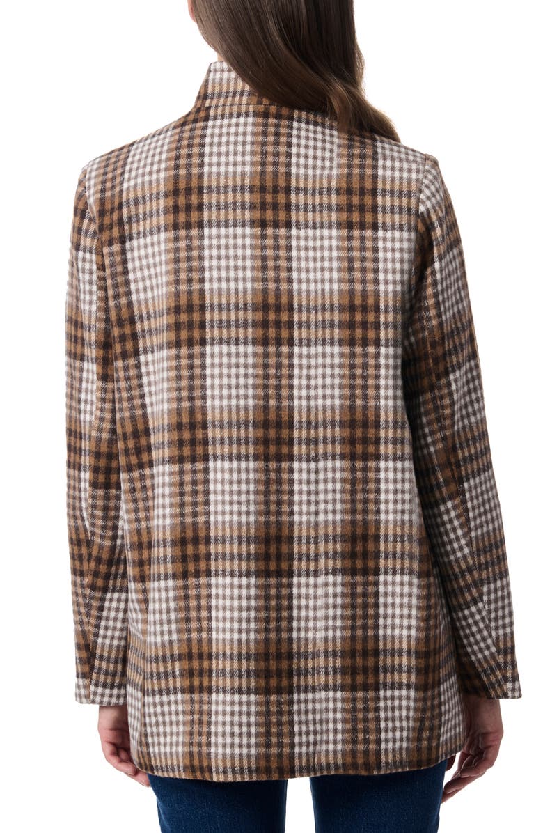Bernardo Plaid Swing Coat, Alternate, color, 