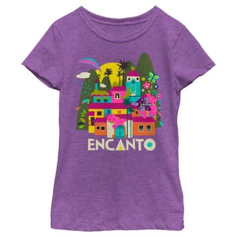 Girl's Encanto Casa Magic  Graphic T-Shirt