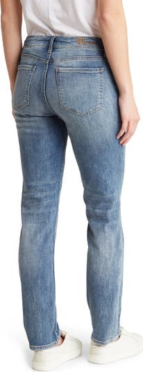 Katy Mid Rise Cotton Stretch Boyfriend Jeans