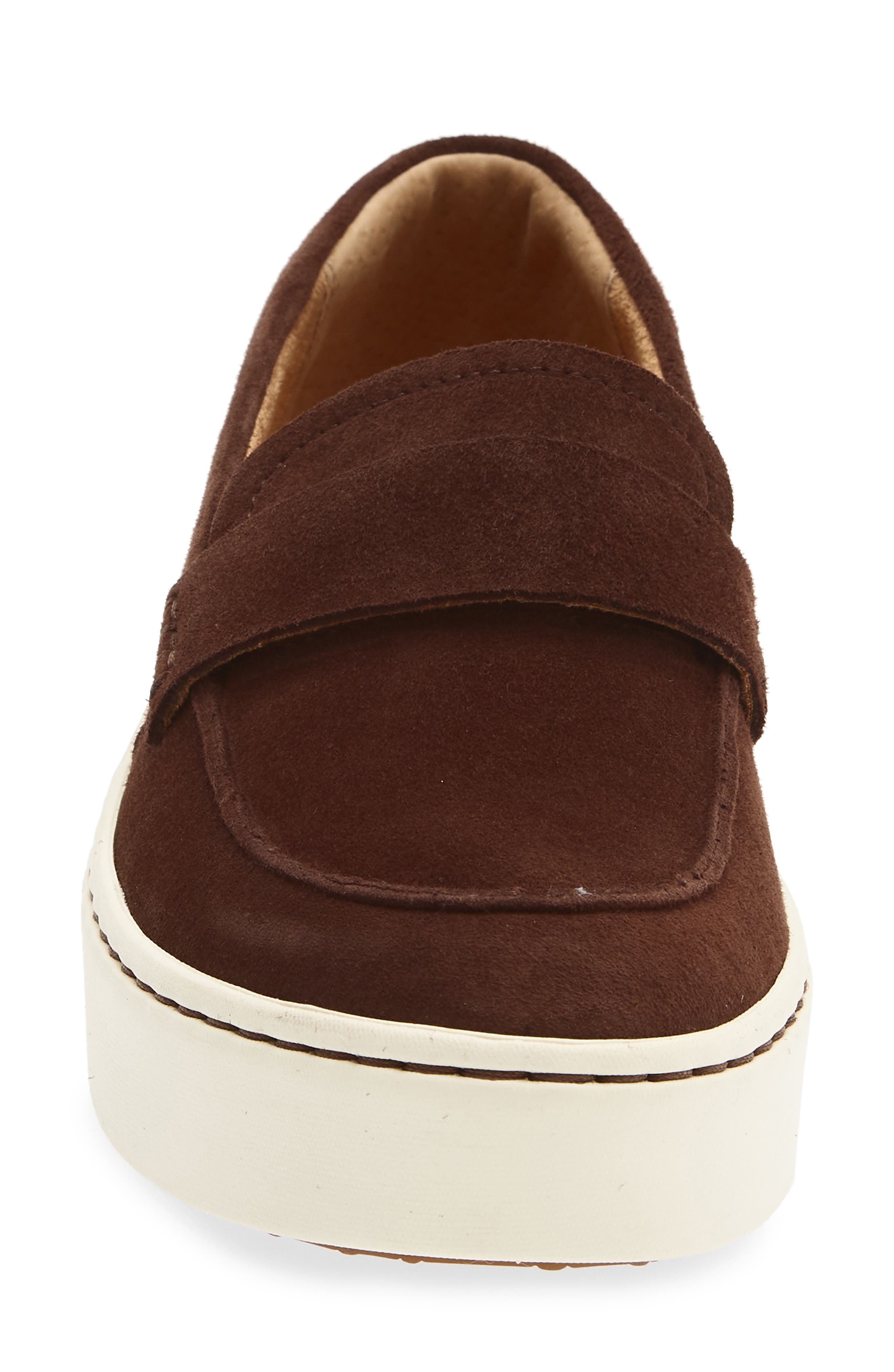 Marlie Slip-On Sneaker, Alternate, color, CHOCOLATE SUEDE
