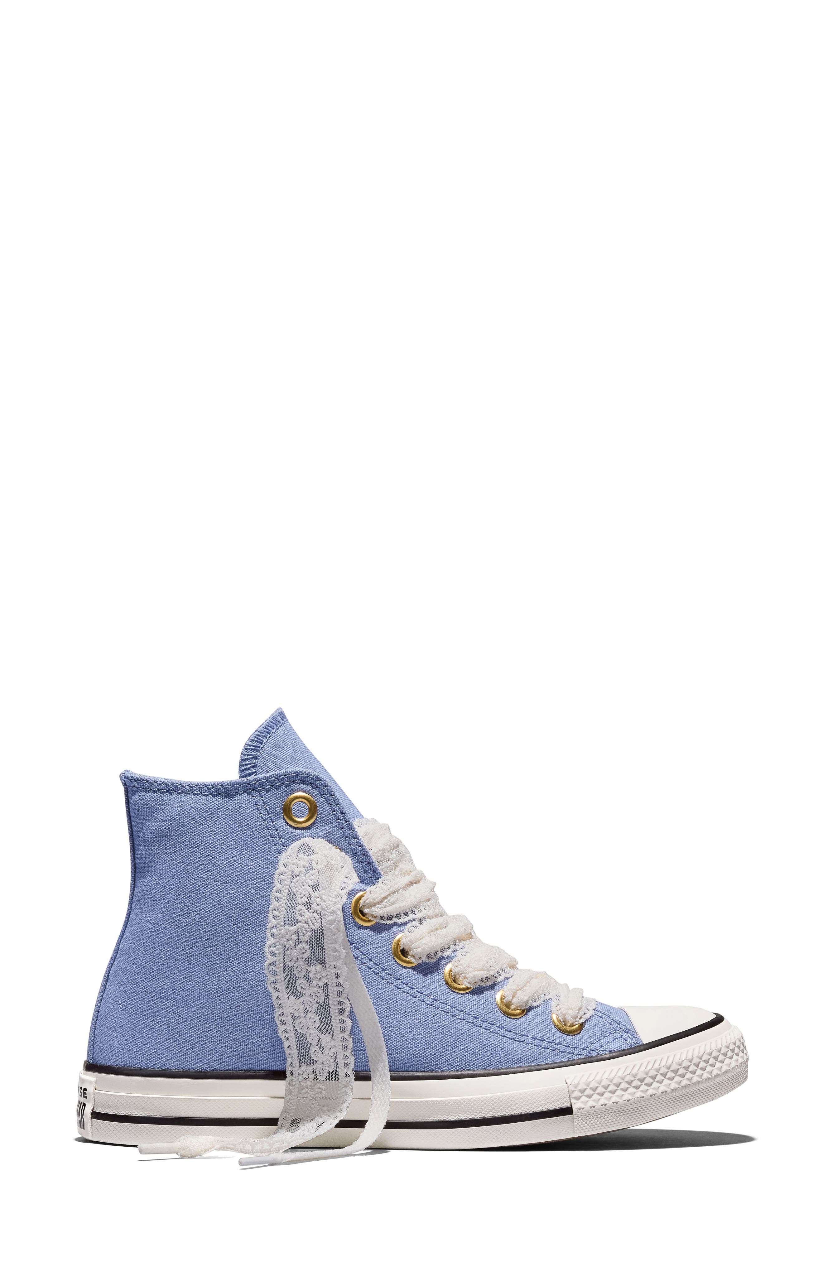Chuck Taylor® All Star® Lace High Top Sneaker, Alternate, color, ICY DEMEANOR/VI