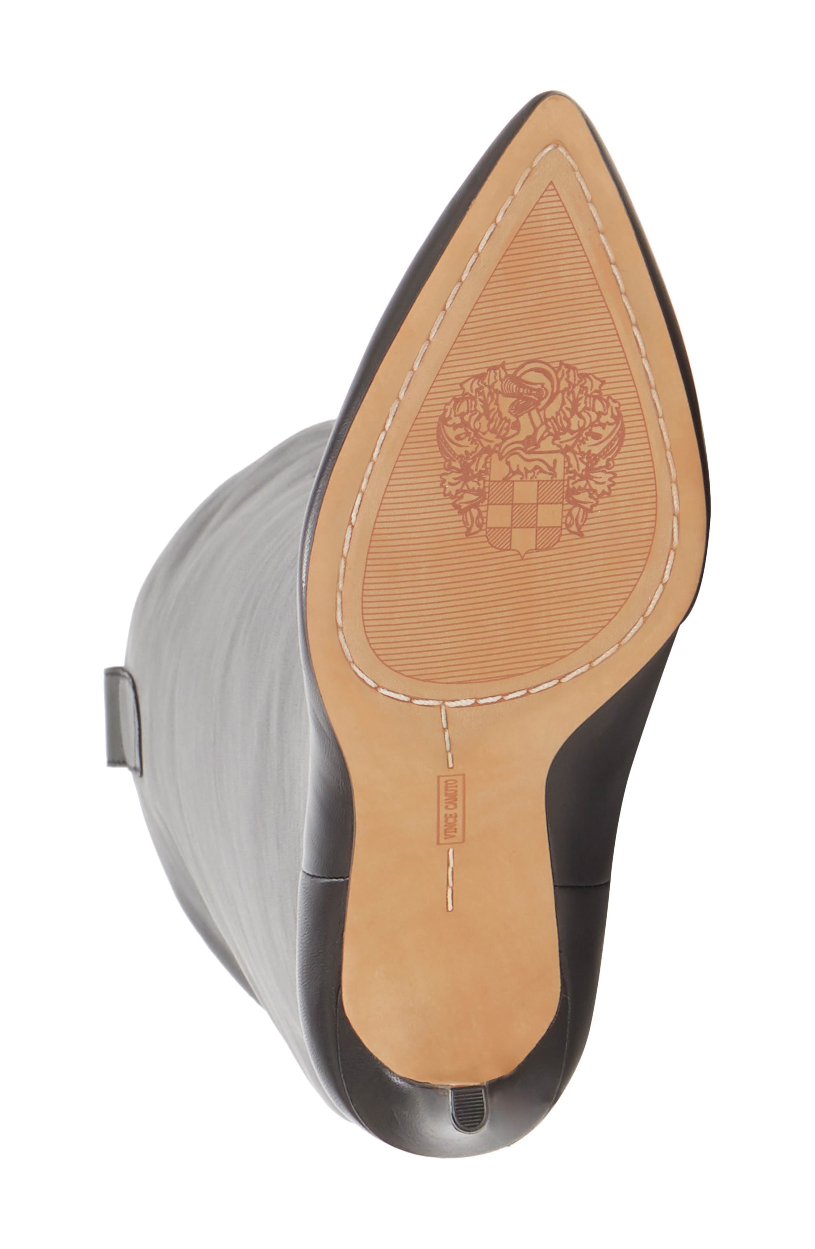 Vince Camuto Kervana Croc Embossed Knee High Boot, Alternate, color, 