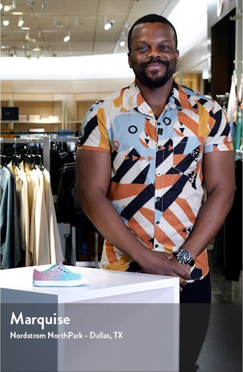 Jefferson Bling Glitter Slip-On Sneaker, sales video thumbnail