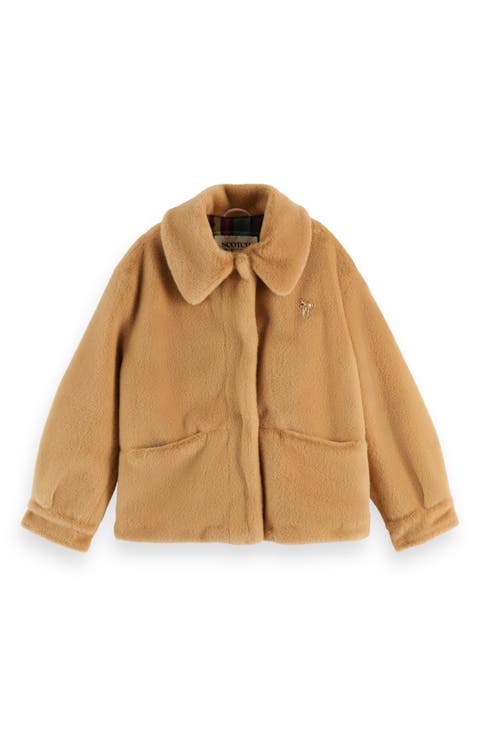 Kids' Faux Fur Jacket (Big Kid)