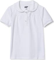 Lands' End Girls Frill Collar Tee