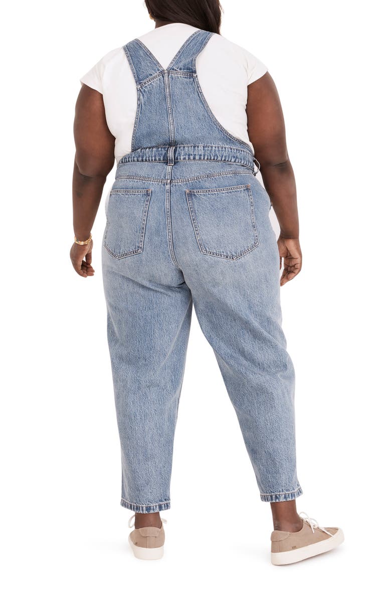 Madewell Straight Leg Overalls, Alternate, color, 