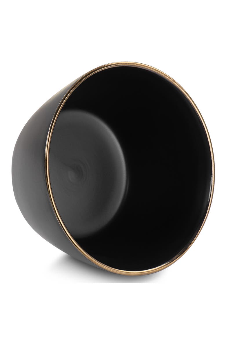 Paul 6 Piece Stoneware Bowl Set, Alternate, color, Black