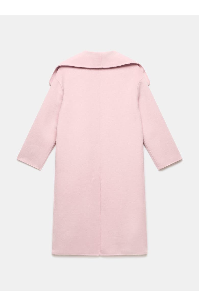 MINT VELVET Wool Blend Hand Finished Coat, Alternate, color, Light Pink