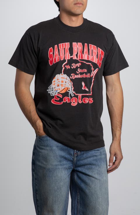 Vintage '96 Sauk Prairie Basketball Tee