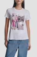DKNY Crystal Embellished Bleeker St. Conversational Graphic T-Shirt