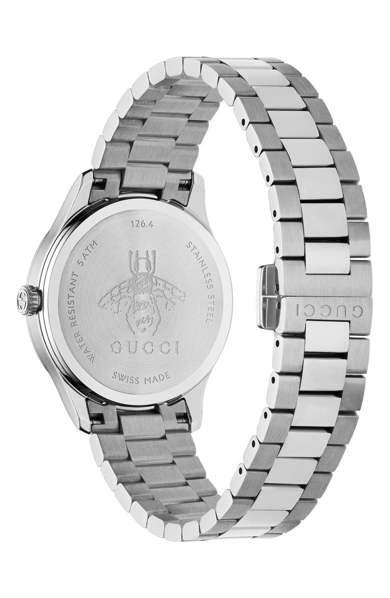 Gucci G-Timeless Bee Bracelet Watch, 32mm, Alternate, color,