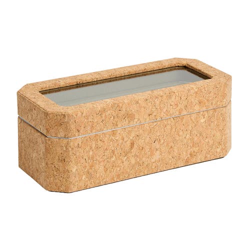 Wolf Cortiça 4 Piece Watch Box In Natural Cork