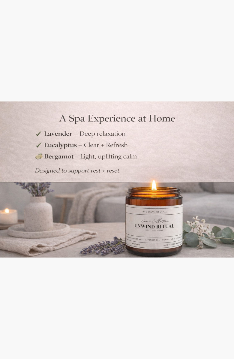 BROOKLYN NEUTRAL Unwind Ritual Scented Blend, Alternate, color, NO COLOR