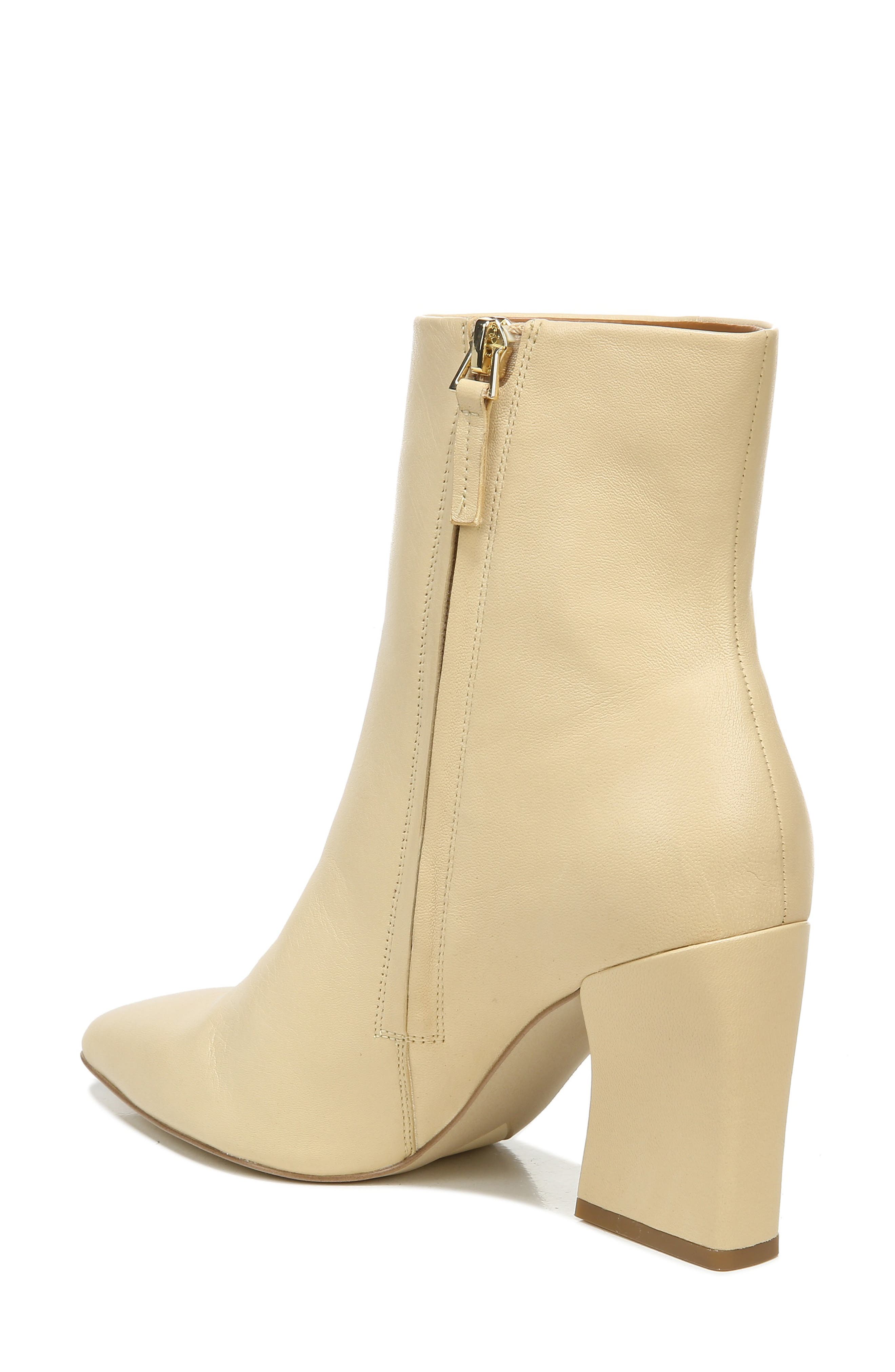 Vesi Leather Bootie, Alternate, color, BEIGE
