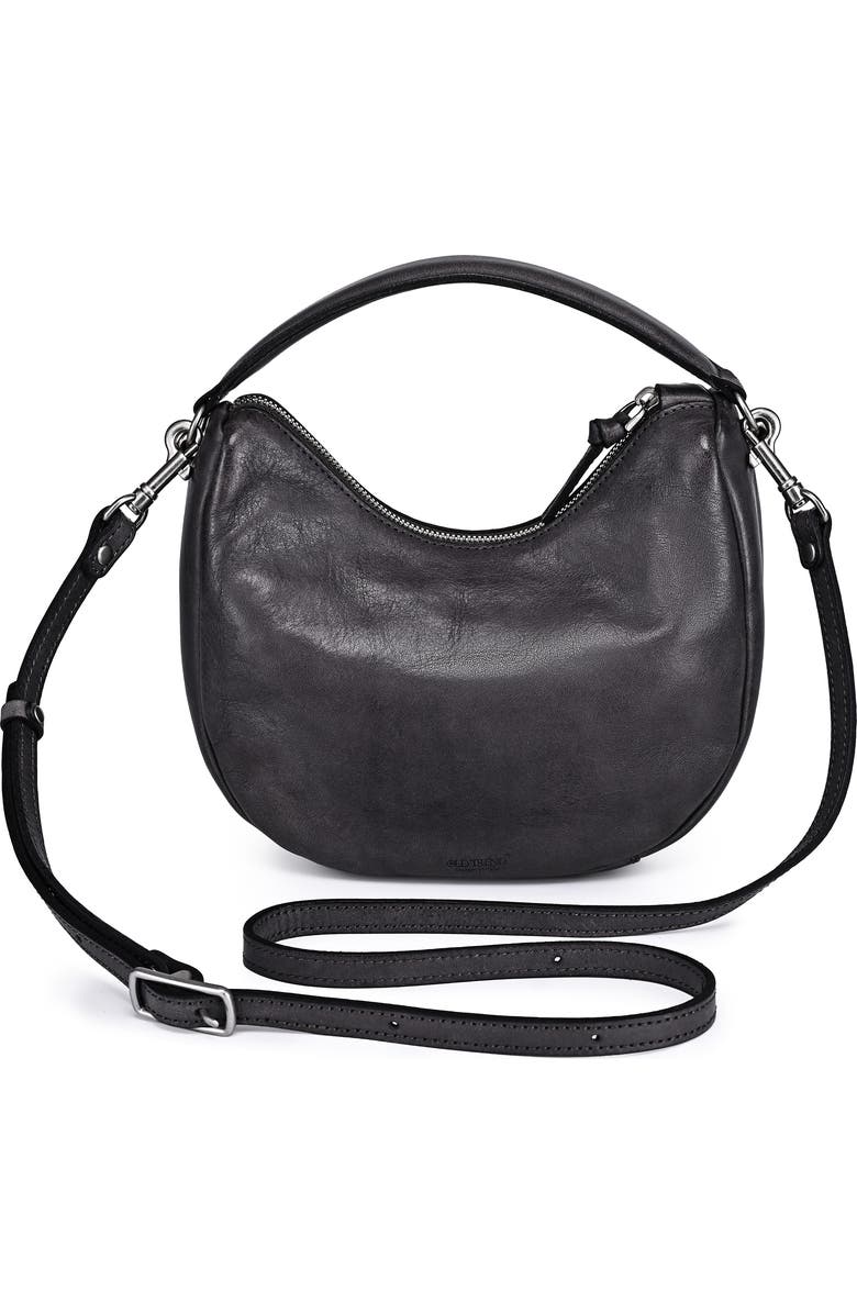 OLD TREND Dahlia Genuine Leather Soft Everyday Hobo Bag, Alternate, color, Grey