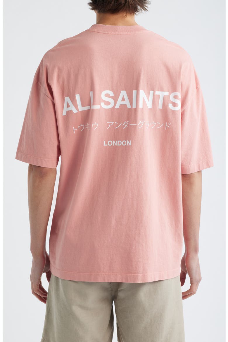 Underground Oversize Graphic T-Shirt, Alternate, color, ROSE TAN PINK