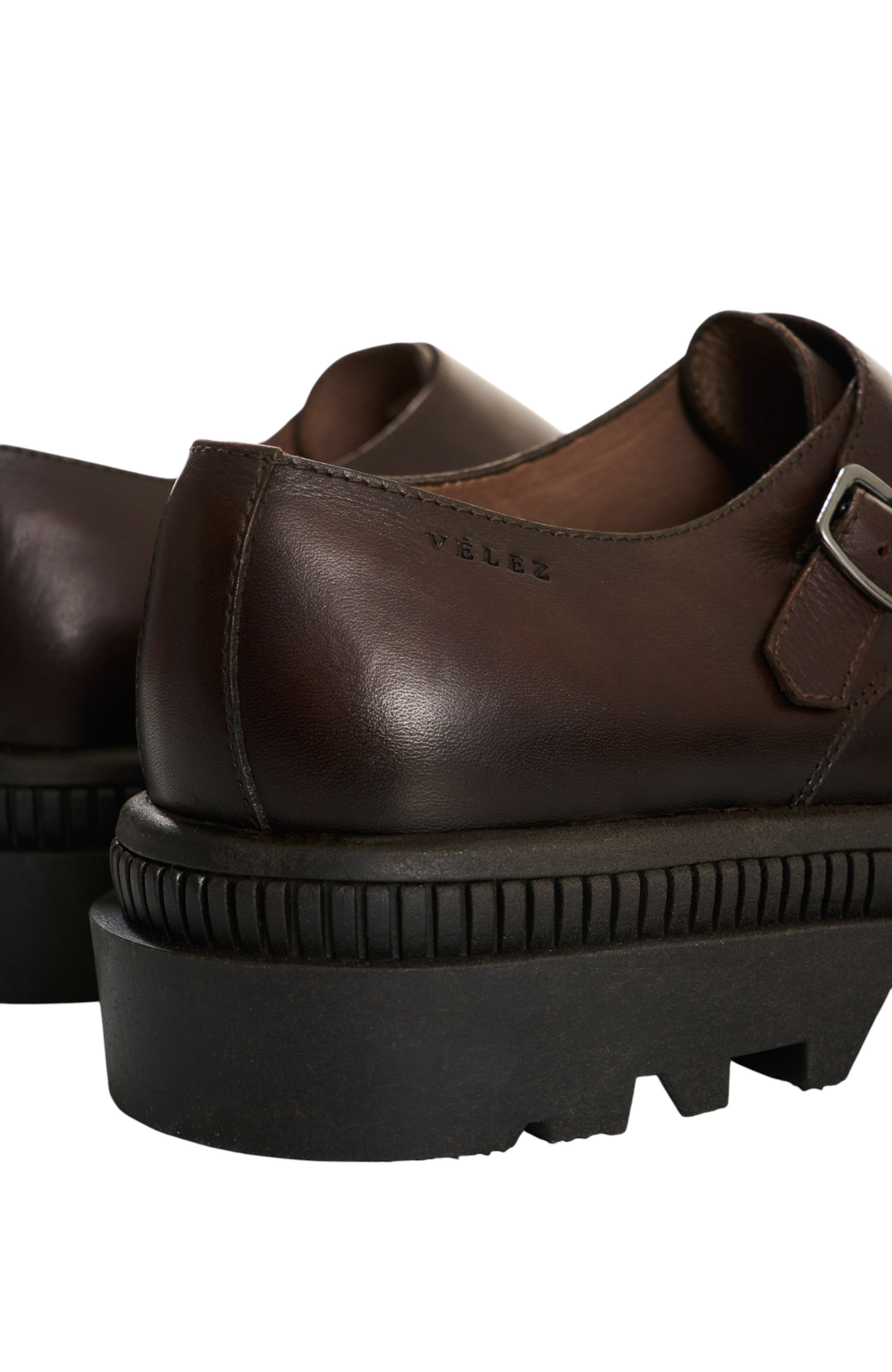 Velez Genuine Leather Loafers, Alternate, color, Dark Brown