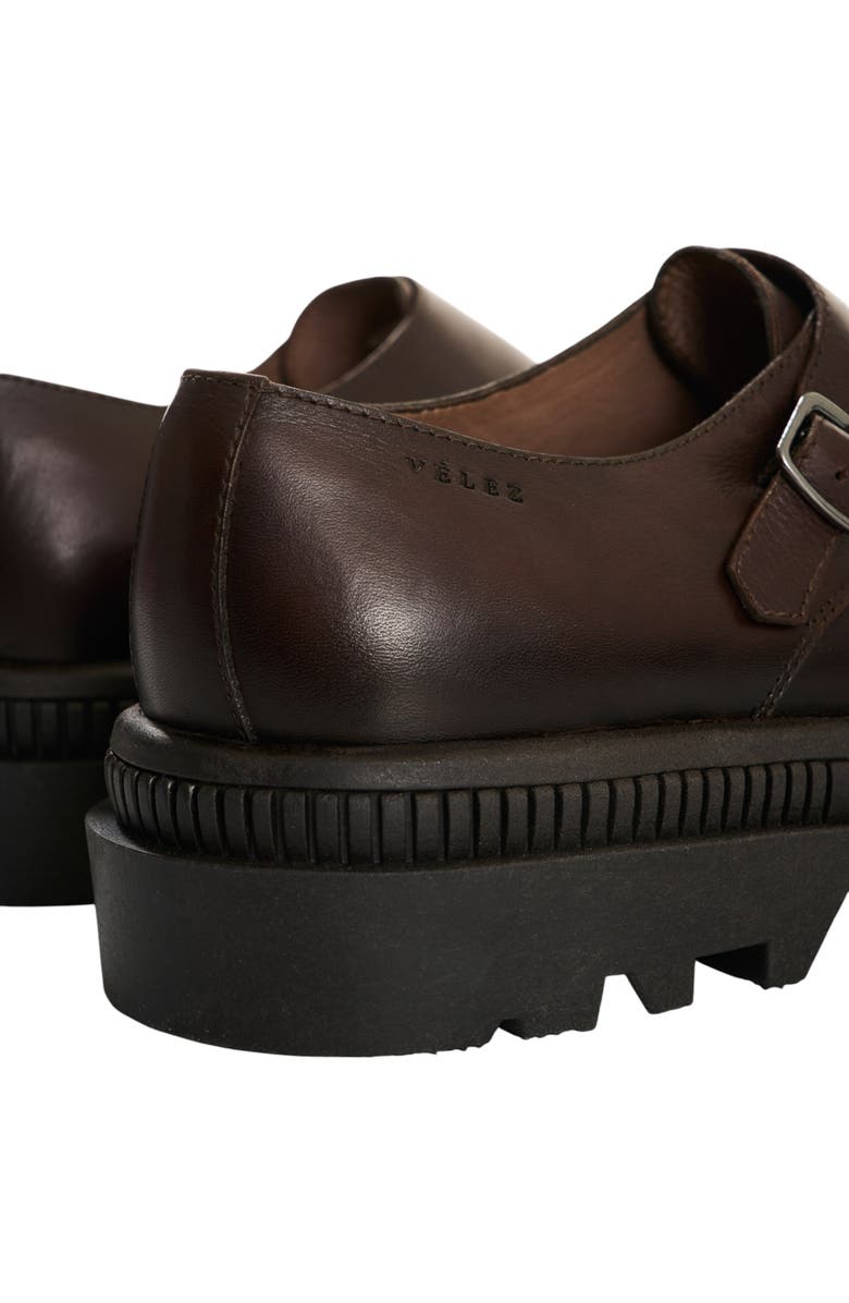 Velez Genuine Leather Loafers, Alternate, color, Dark Brown