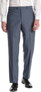 JB Britches Wool Blend Flat Front Trousers