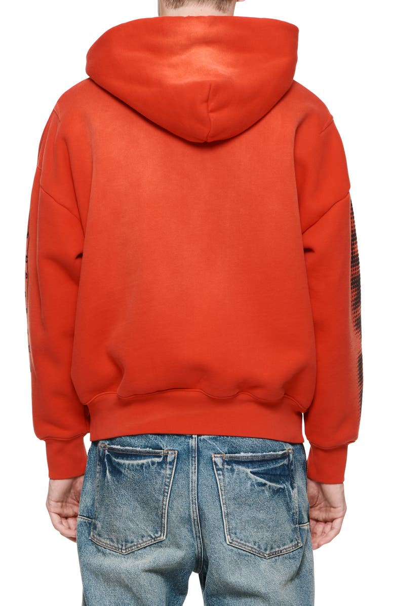 PURPLE BRAND Oversize Heavyweight Fleece Zip Hoodie, Alternate, color,