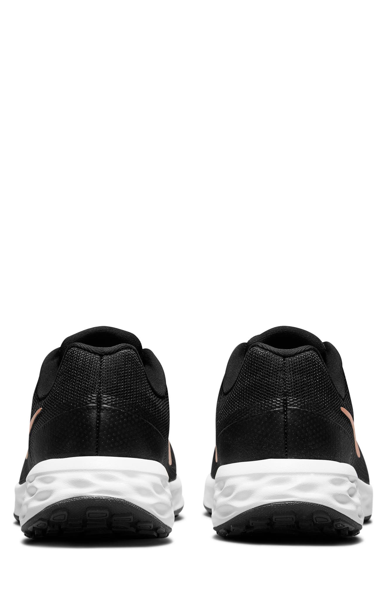 Revolution 6 Running Shoe, Alternate, color, 005 BLACK/MTCPCM