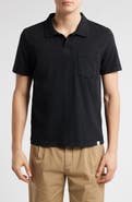 MERZ B SCHWANEN Classic Organic Cotton Jersey Polo with Pocket