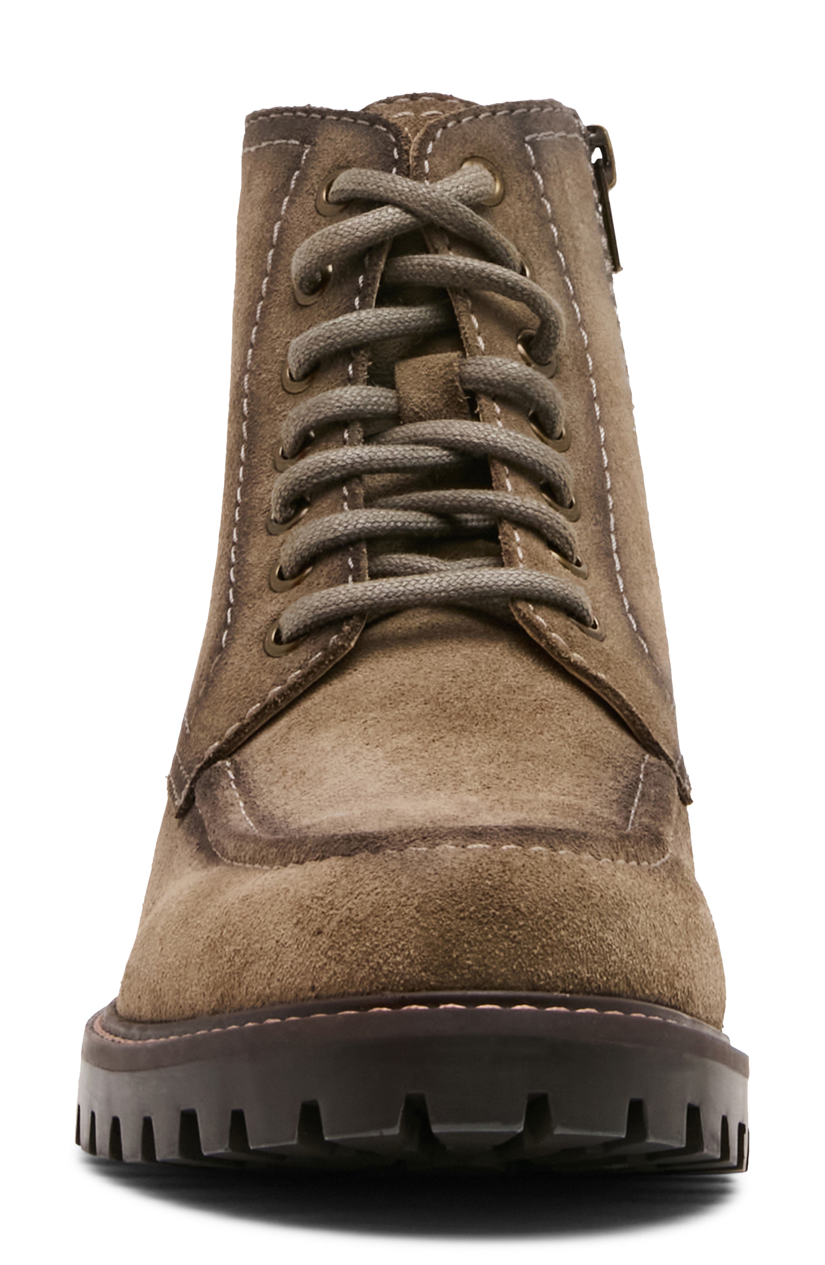 Dirk Waterproof Moc Toe Boot, Alternate, color, TAUPE SUEDE