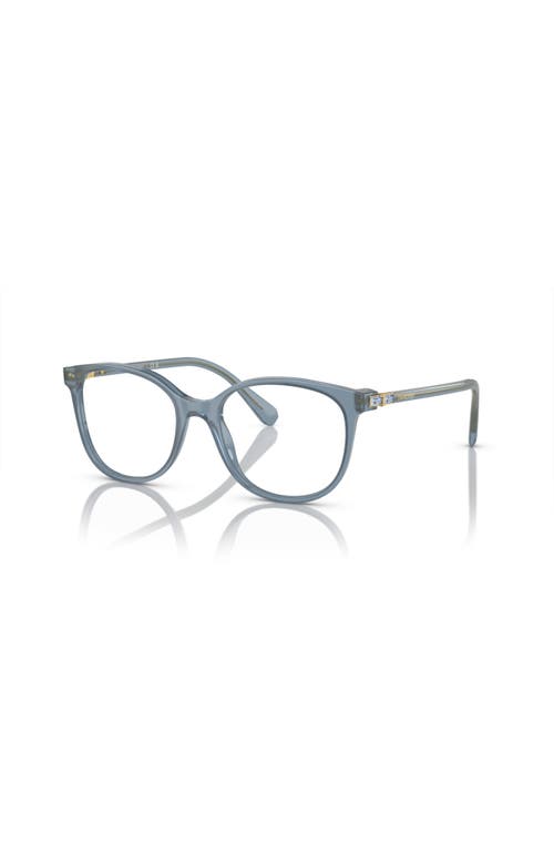 Swarovski 53mm Square Optical Glasses In Gray