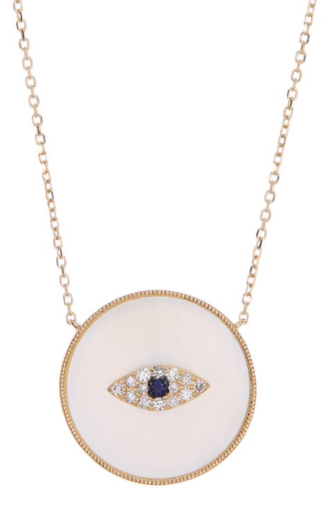 Evil eye necklace nordstrom rack discount