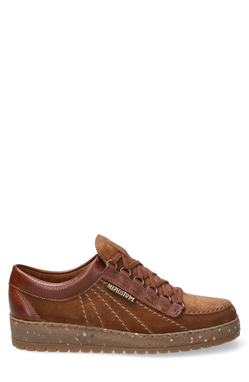 Mephisto Rainbow Sneaker In Brown