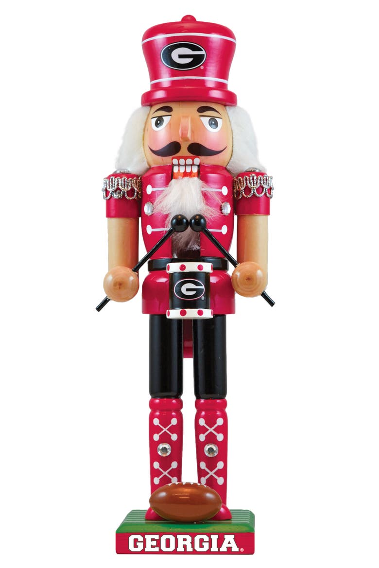 Georgia Bulldogs Collectible Nutcracker, Main, color, Multicolor