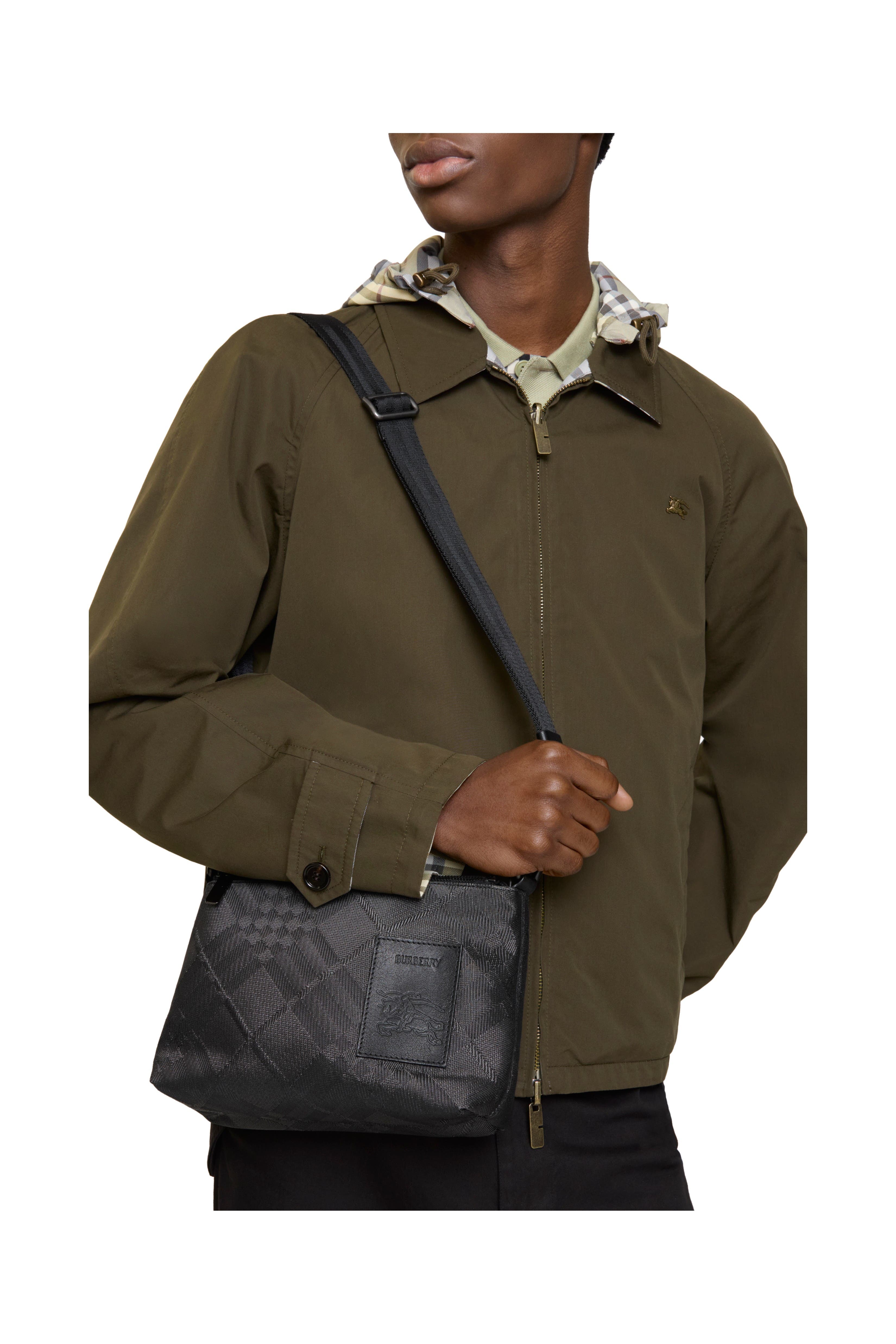 Burberry Chester Crossbody Bag, Alternate, color, Black