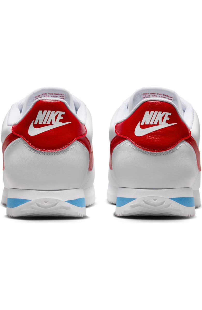 Nike Cortez Sneaker, Alternate, color, White/ Varsity Red/ Blue