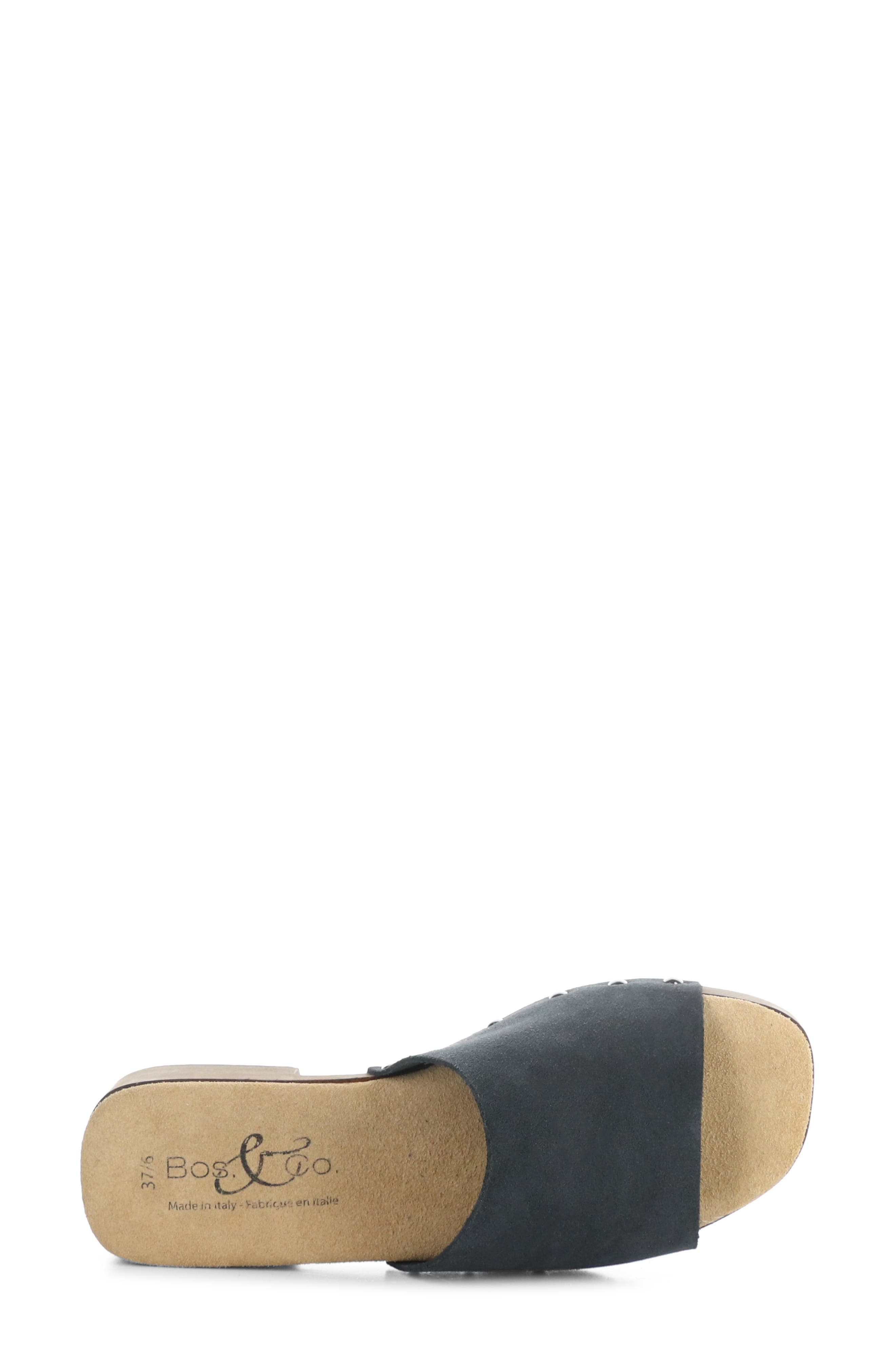 Bos. & Co. Marly Platform Slide Sandal, Alternate, color, 