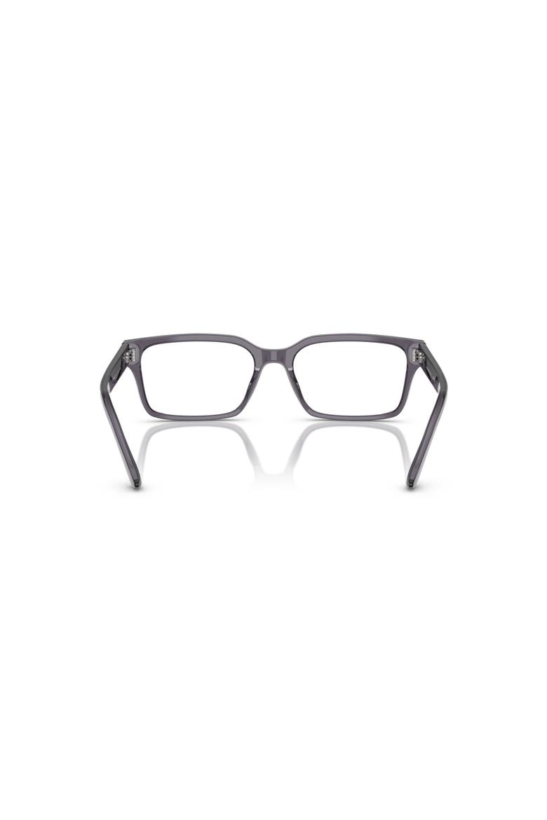 55mm Rectangle optical glasses, Alternate, color, Grey