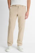 Vince Flat Front Stretch Cotton Chinos